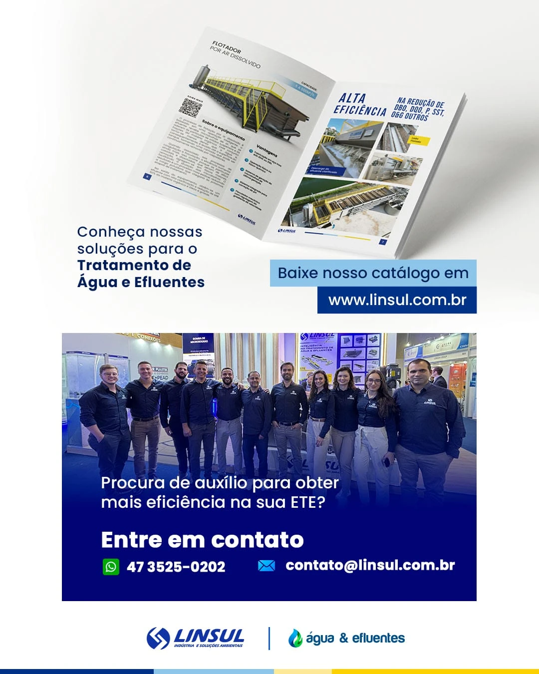Etapas de Tratamento do Lodo de ETE