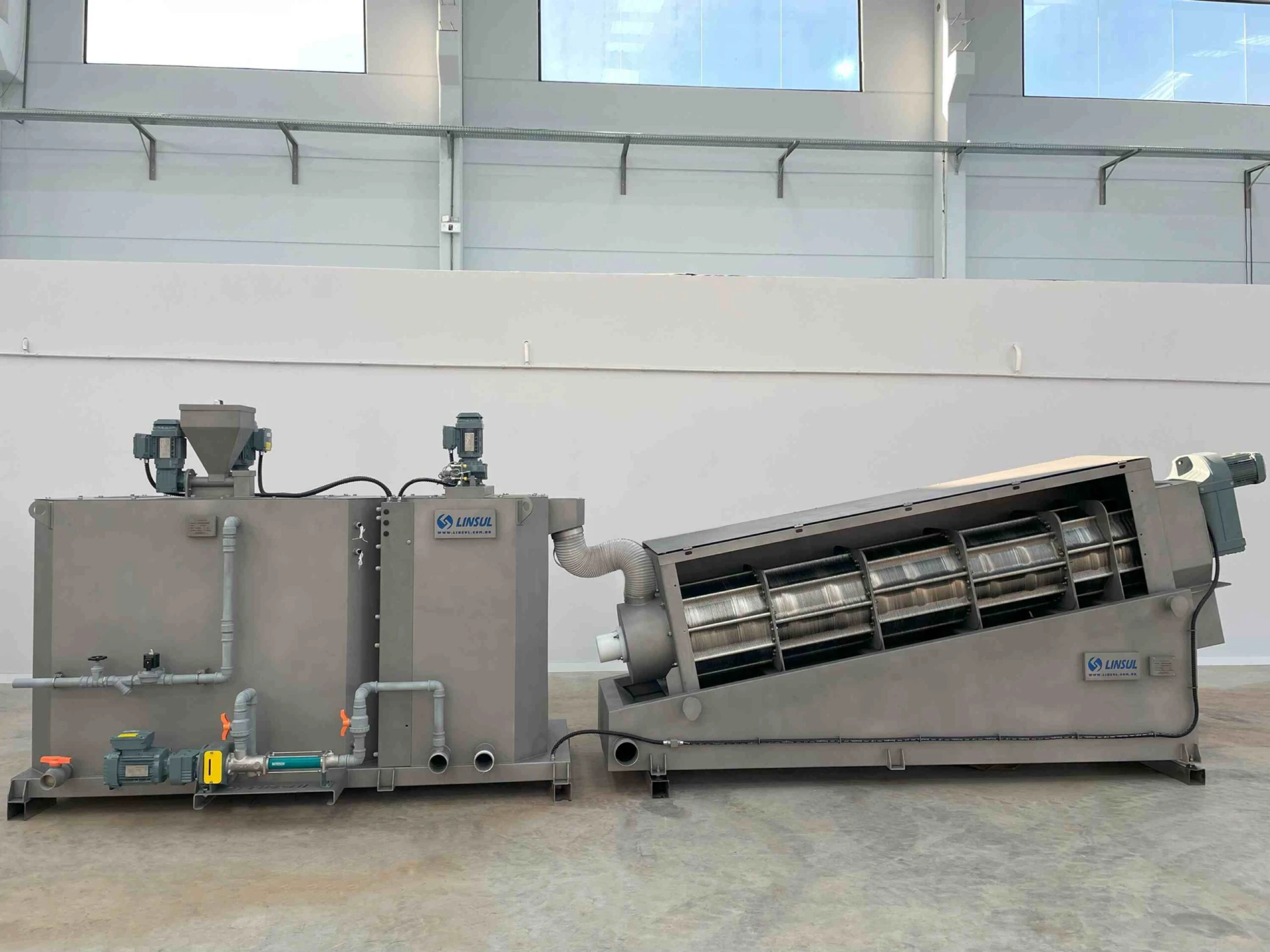 Meatpacking Plant Sludge Dewatering