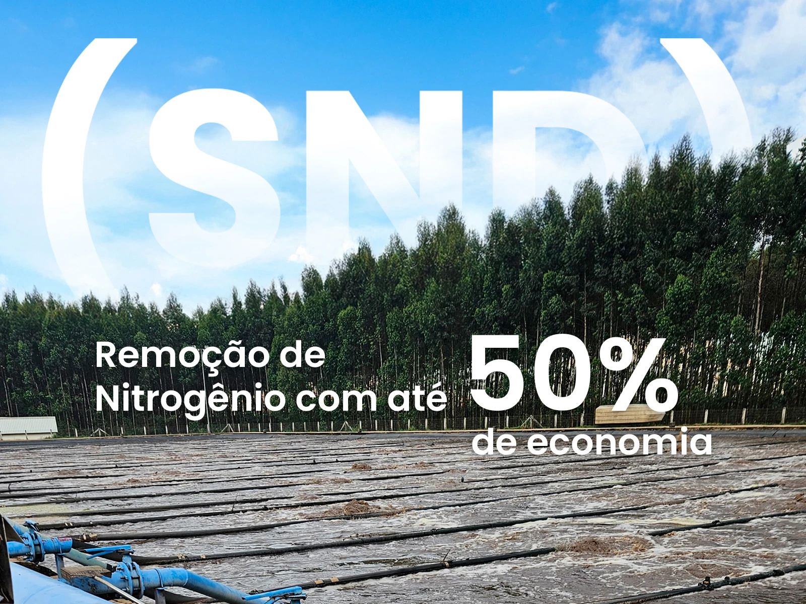 High Efficiency in Removing Nitrogen from Wastewater with up to 50% Savings