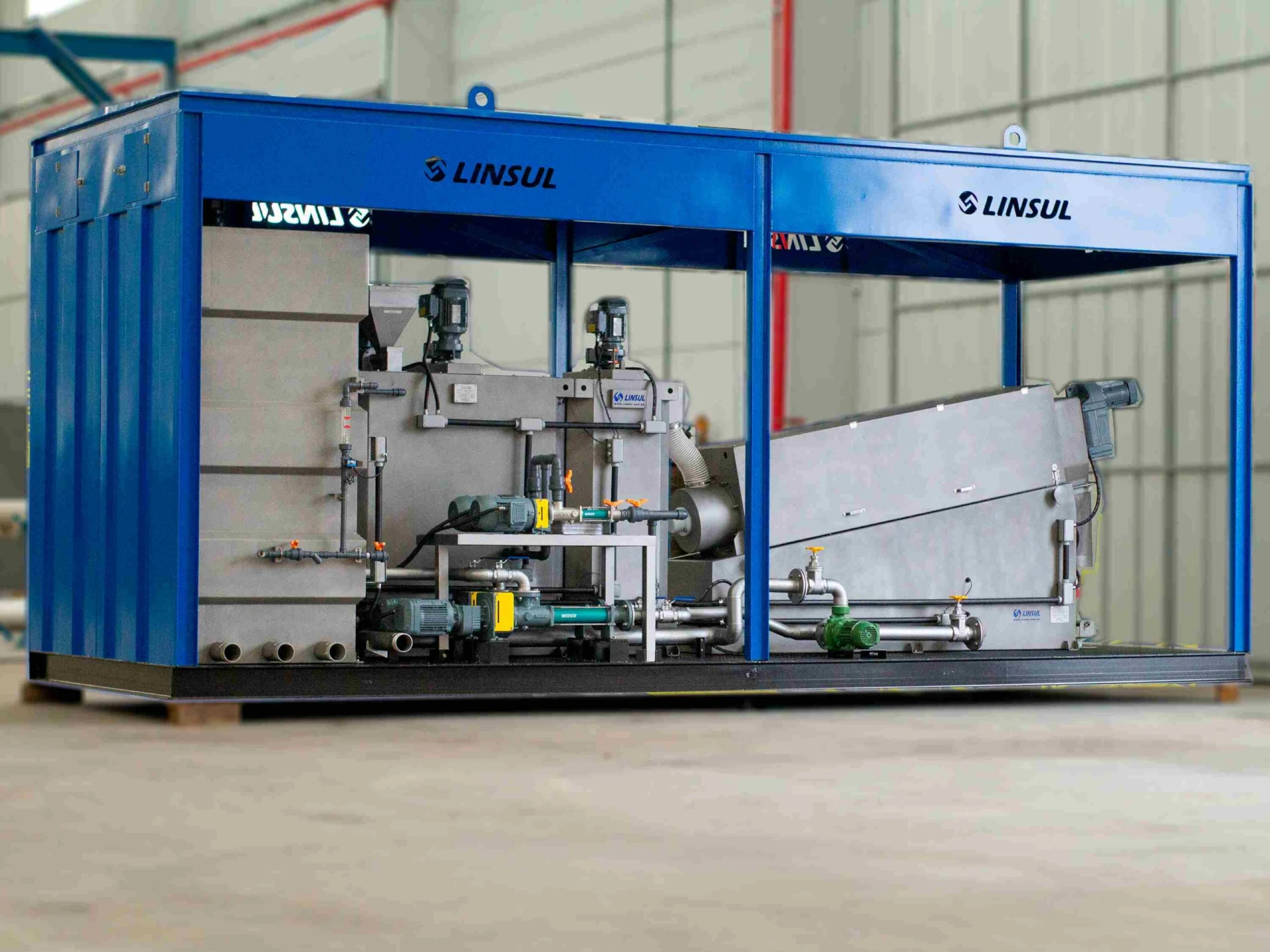 Mobile Sludge Press Unit Applications