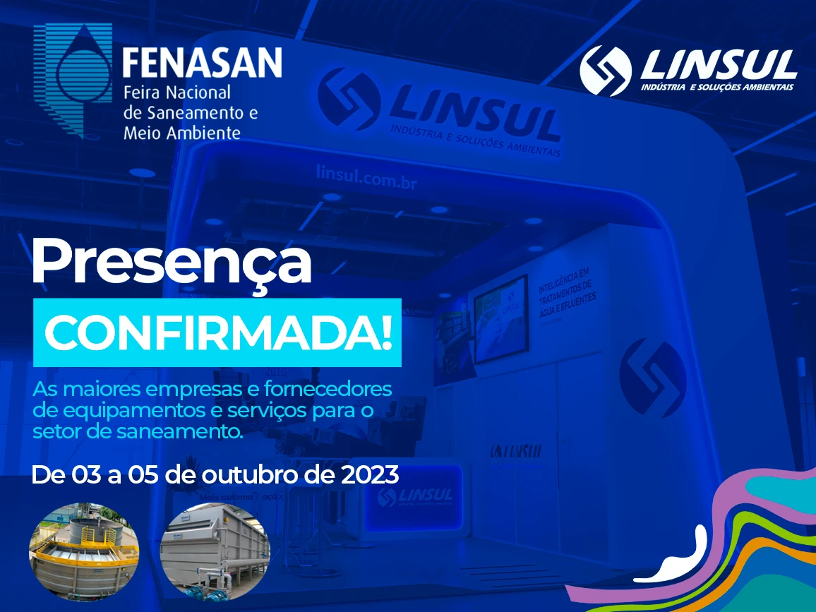 Presença confirmada na Fenasan!