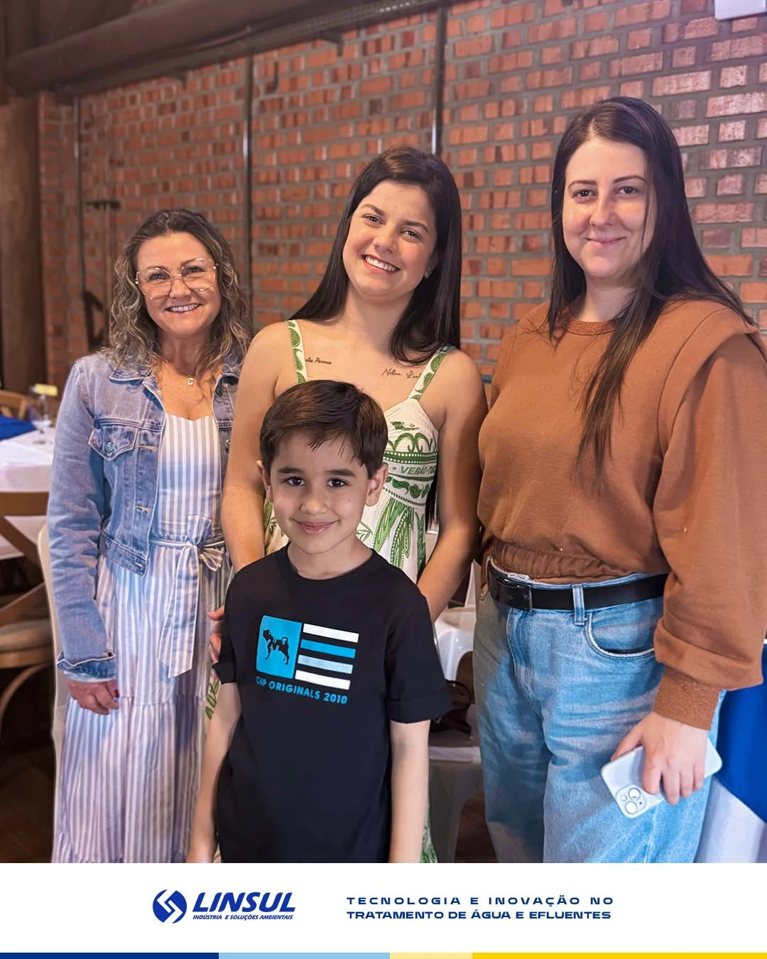 Linsul participa do Café beneficente da Casa da Amizade de Lontras