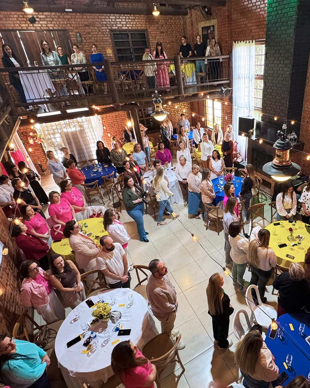 Linsul participa do Café beneficente da Casa da Amizade de Lontras