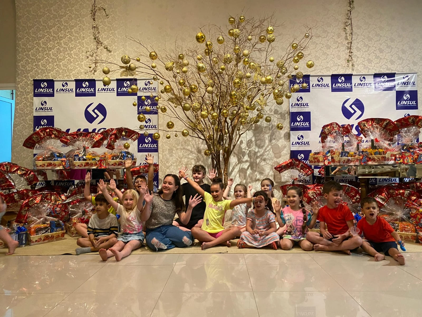 Linsul promove festa de encerramento