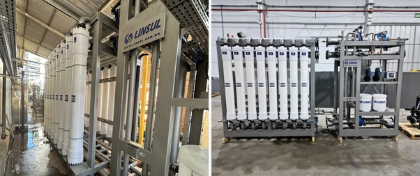 110 m³/h ultrafiltration for industrial water treatment at BRF