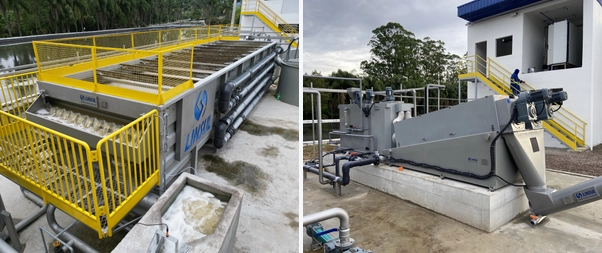 Wastewater treatment and sludge handling at Pamplona