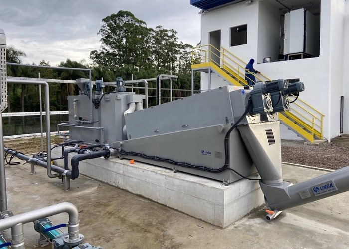 Wastewater treatment and sludge handling at Pamplona