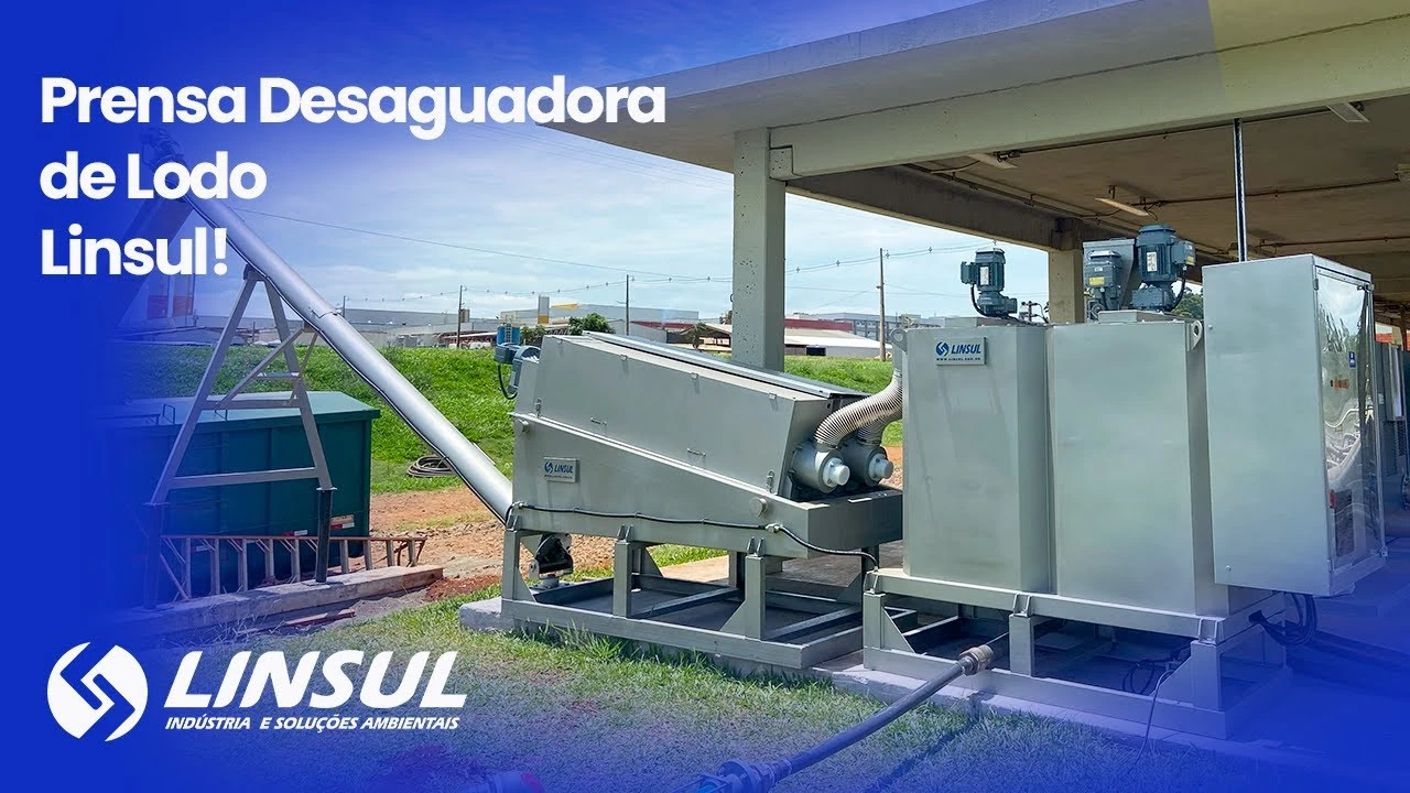 Video sobre Prensa Deshidratadora de Lodo