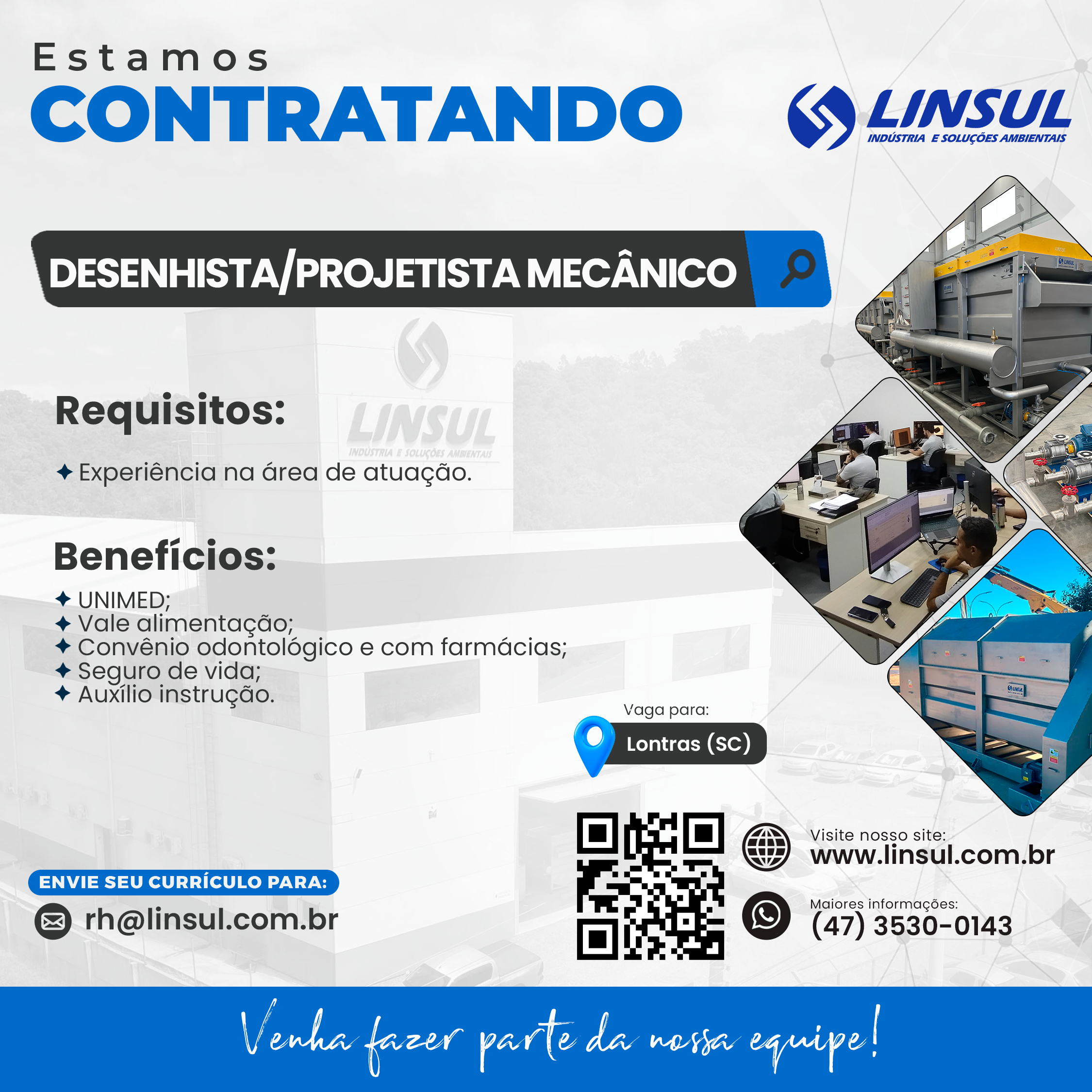 Desenhista / Projetista Mecânico