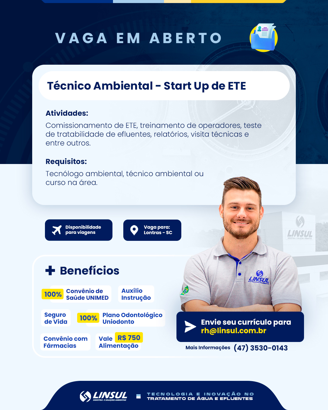 Técnico Ambiental – Startup ETE