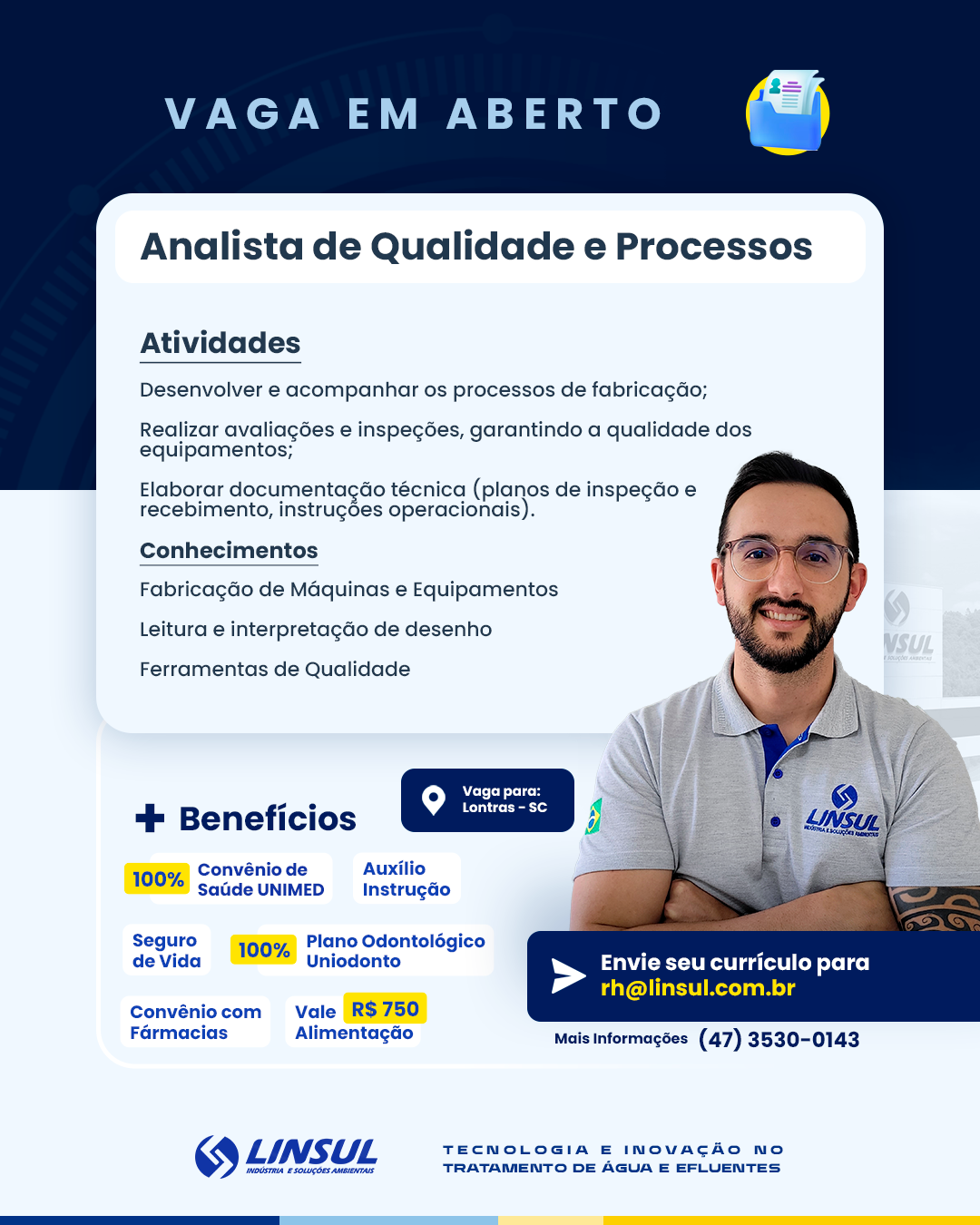 Analista de Qualidade e Processos