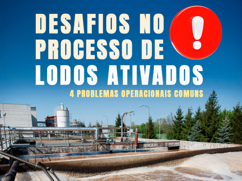 Desafios no Processo de Lodos Ativados – 4 Problemas Operacionais Comuns