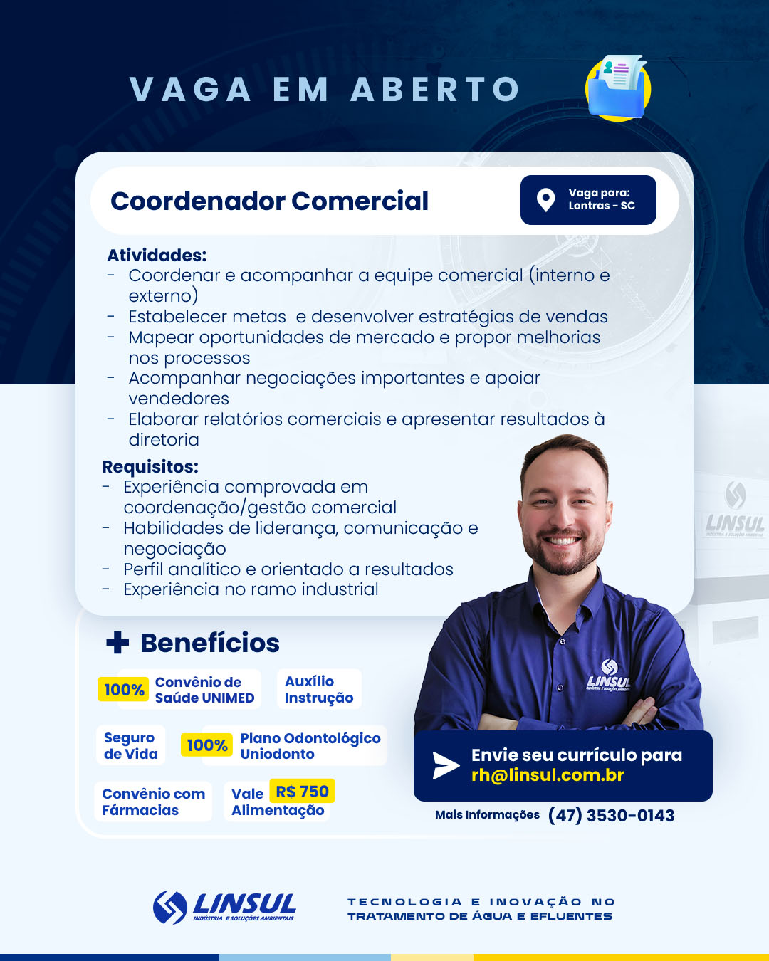 Coordenador Comercial