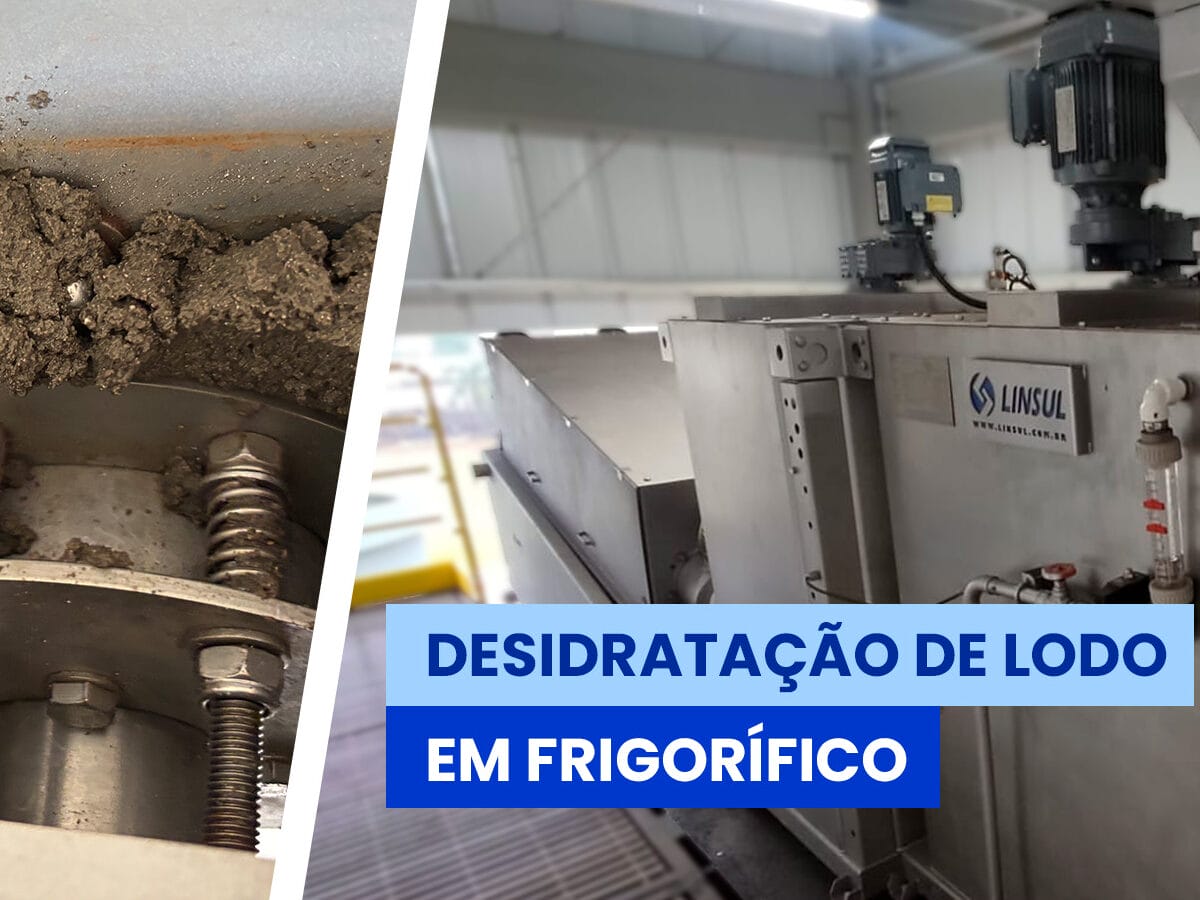 Como Otimizar a Desidratação de Lodo em Frigoríficos: Case com Prensa de Discos Linsul