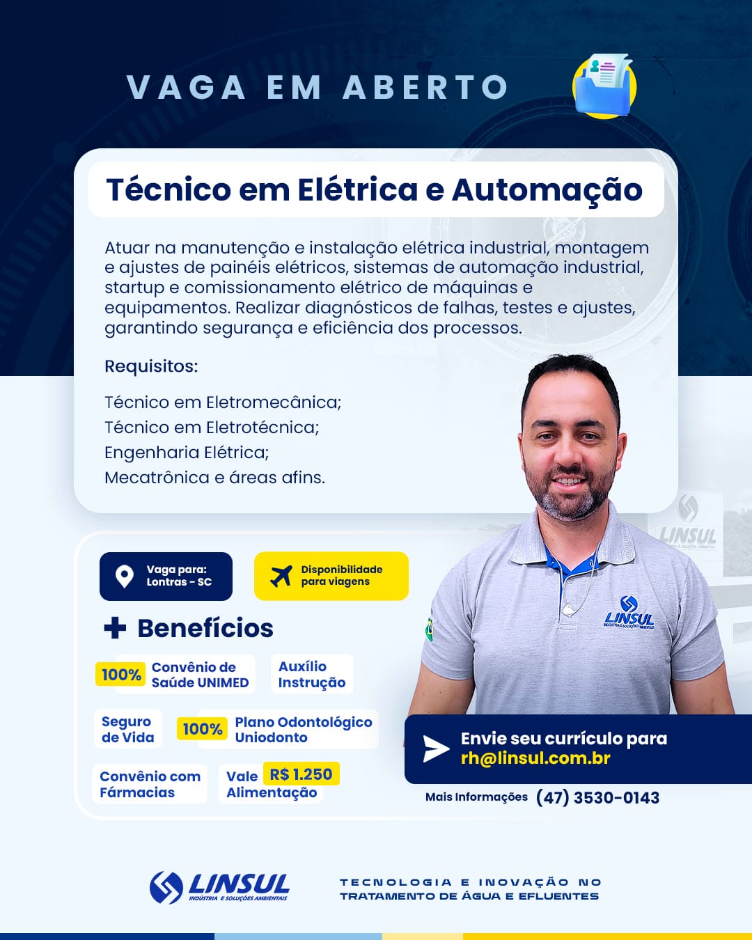 Técnico em Elétrica e Automação