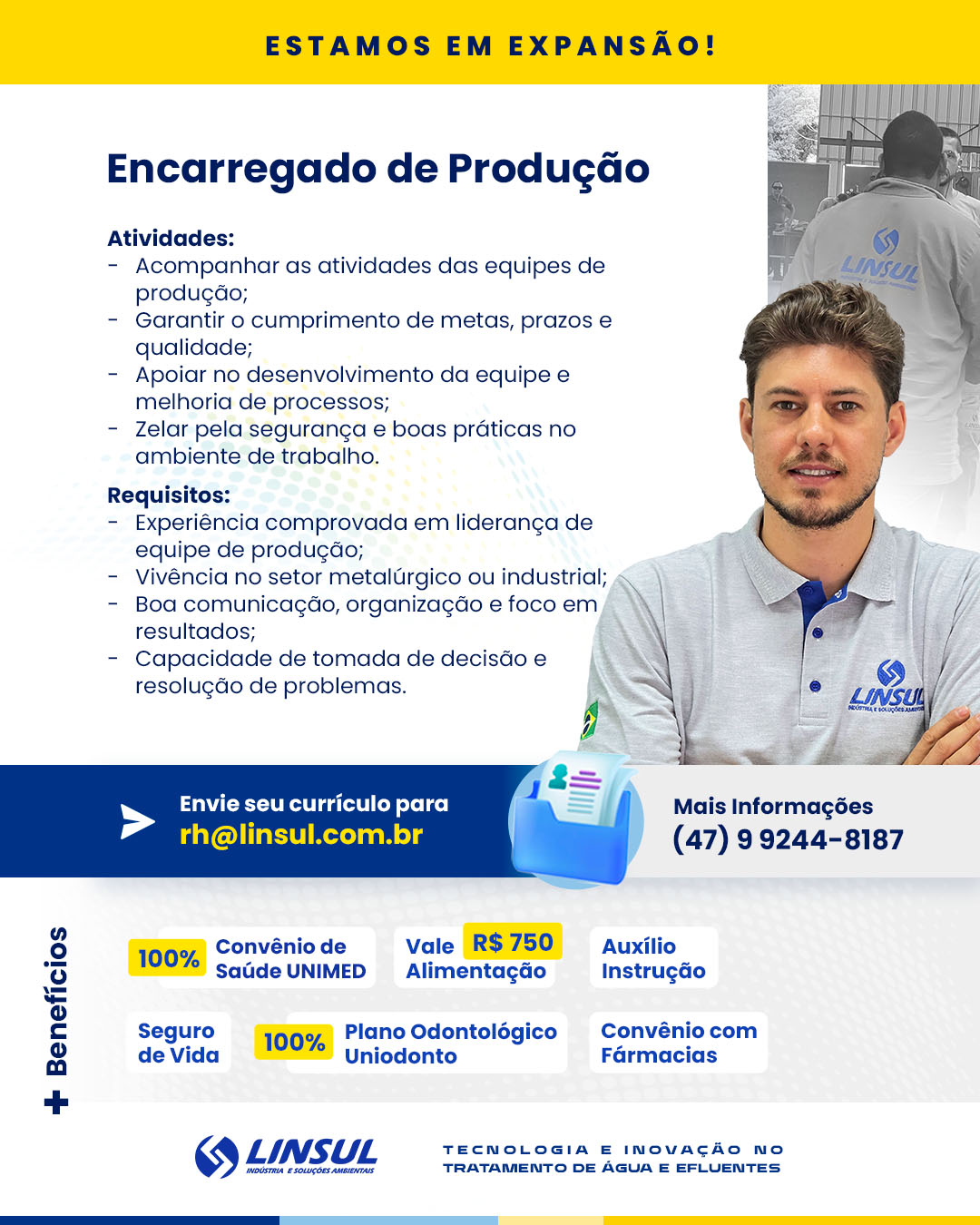 Encarregado de Produção