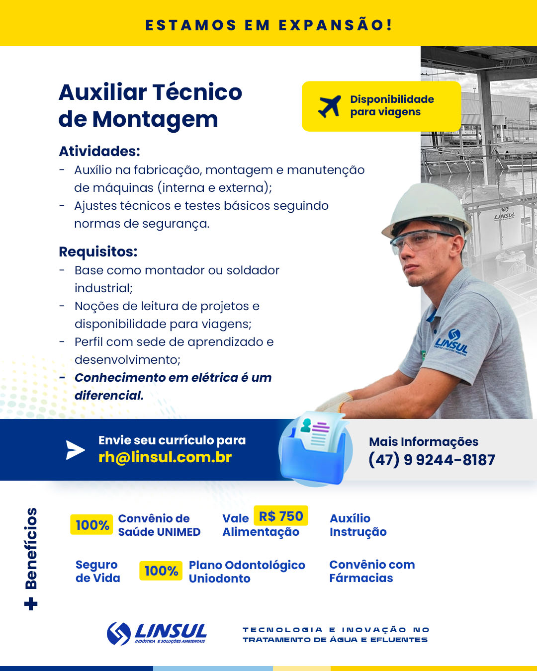 Auxiliar Técnico de Montagem