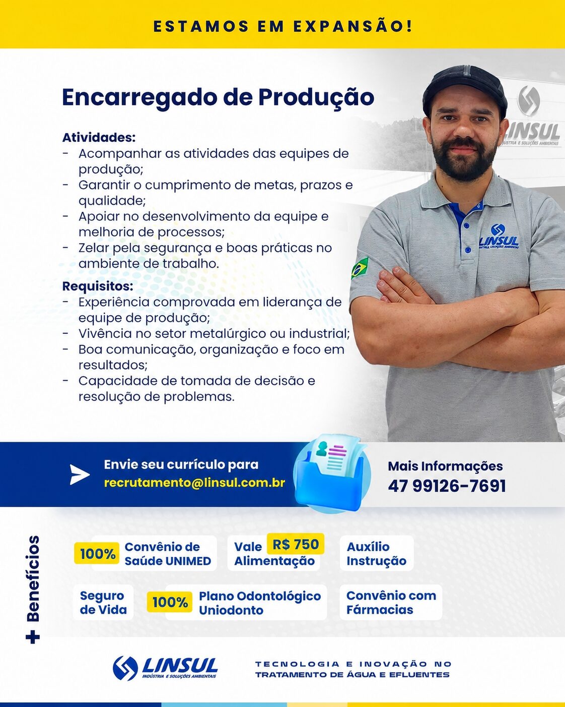 Encarregado de Produção