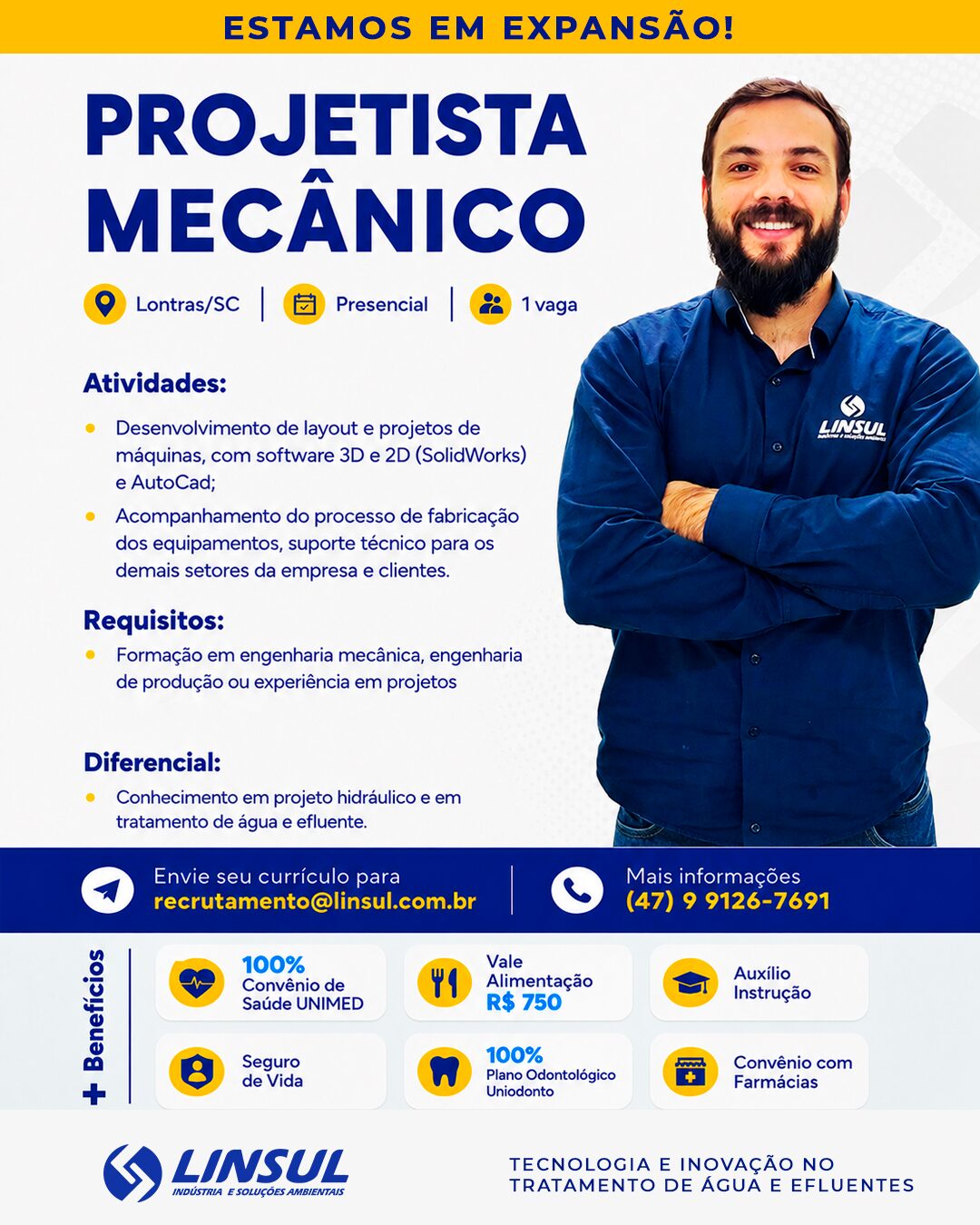 Projetista Mecânico