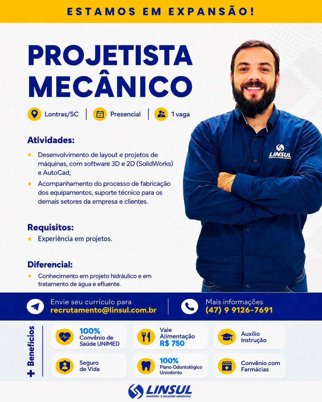 projetista mecanico