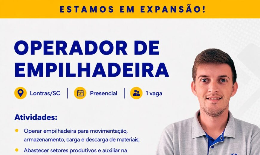 operador de empilhadeira