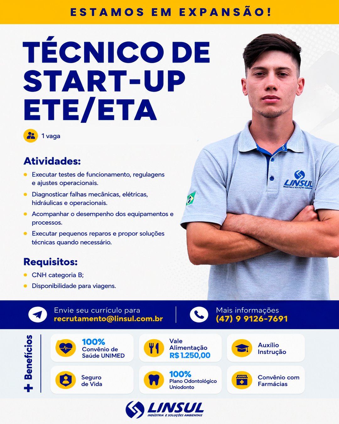 Técnico de Start-up ETE/ETA