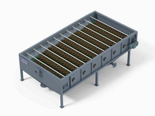 A Mesa Adensadora de Lodo Linsul é um equipamento essencial para processos de adensamento de lodos biológicos e não biológicos provenientes de estações de tratamento de água e efluentes (ETA e ETE).