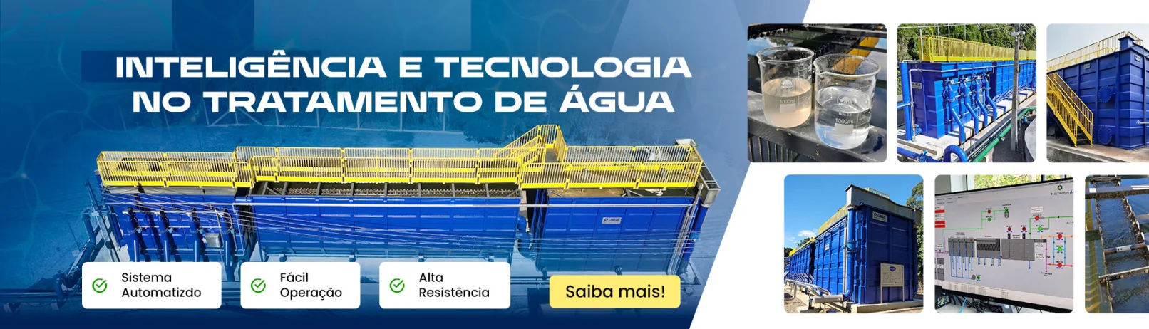 Esta&ccedil;&atilde;o de tratamento de &Aacute;gua Linsul Solu&ccedil;&otilde;es Ambientais